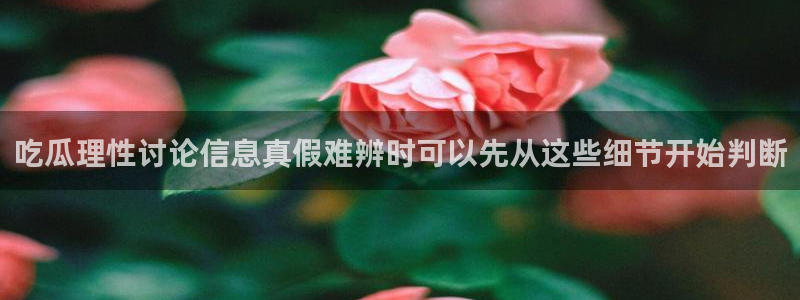 黑料资讯网站：吃瓜理性讨论信息真假难辨时可以先从这些细节开始判断